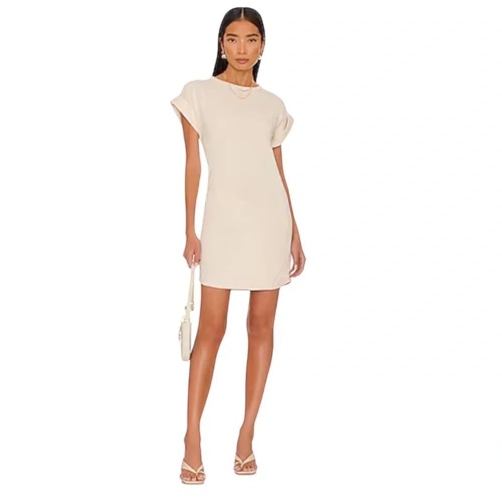 NWT The Line by K LOZA mini dress in the color Vanilla Sz S - Picture 1 of 12